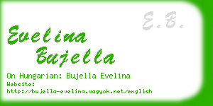 evelina bujella business card